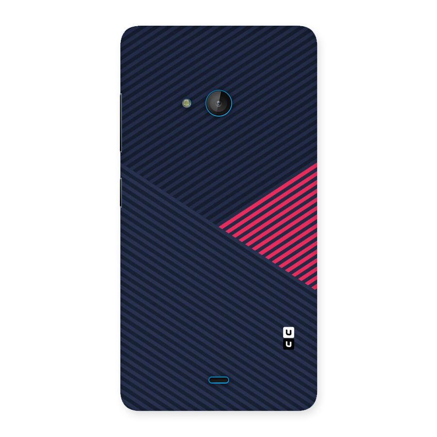 Criscros Stripes Back Case for Lumia 540