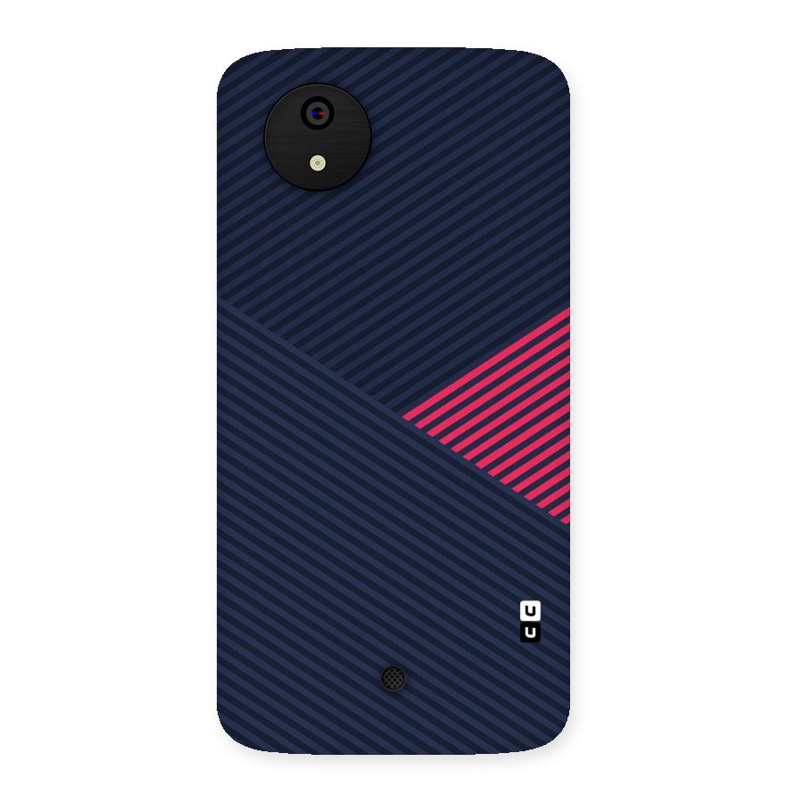 Criscros Stripes Back Case for Micromax Canvas A1