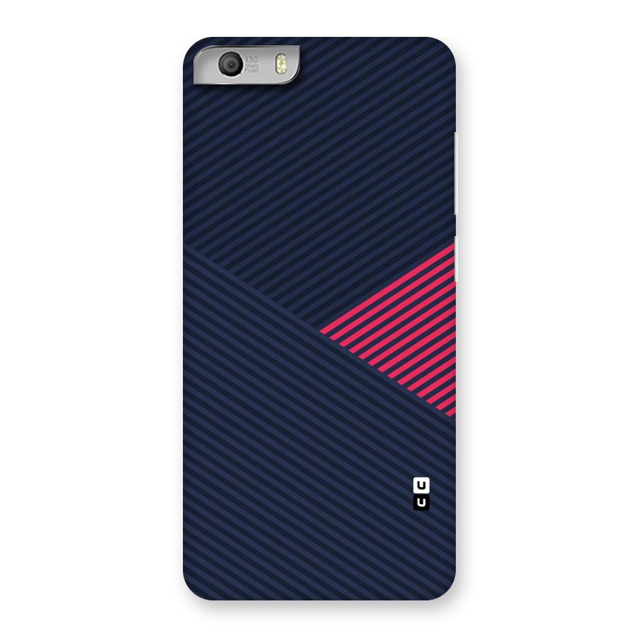 Criscros Stripes Back Case for Micromax Canvas Knight 2