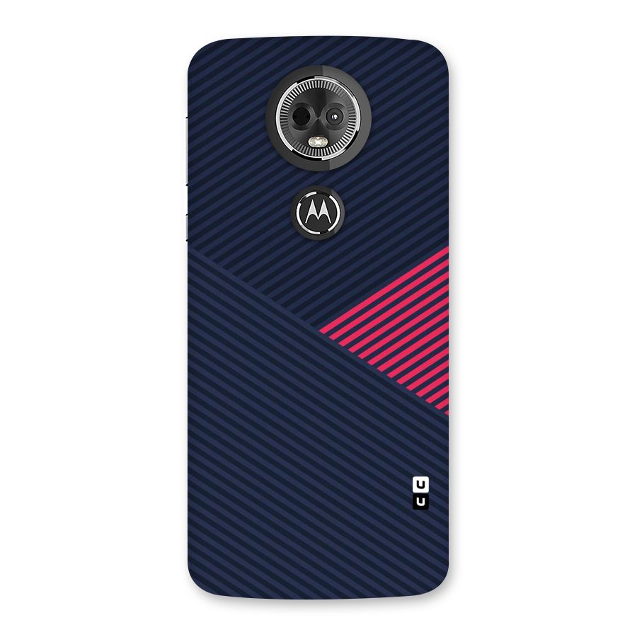 Criscros Stripes Back Case for Moto E5 Plus