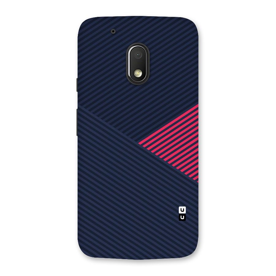 Criscros Stripes Back Case for Moto G4 Play
