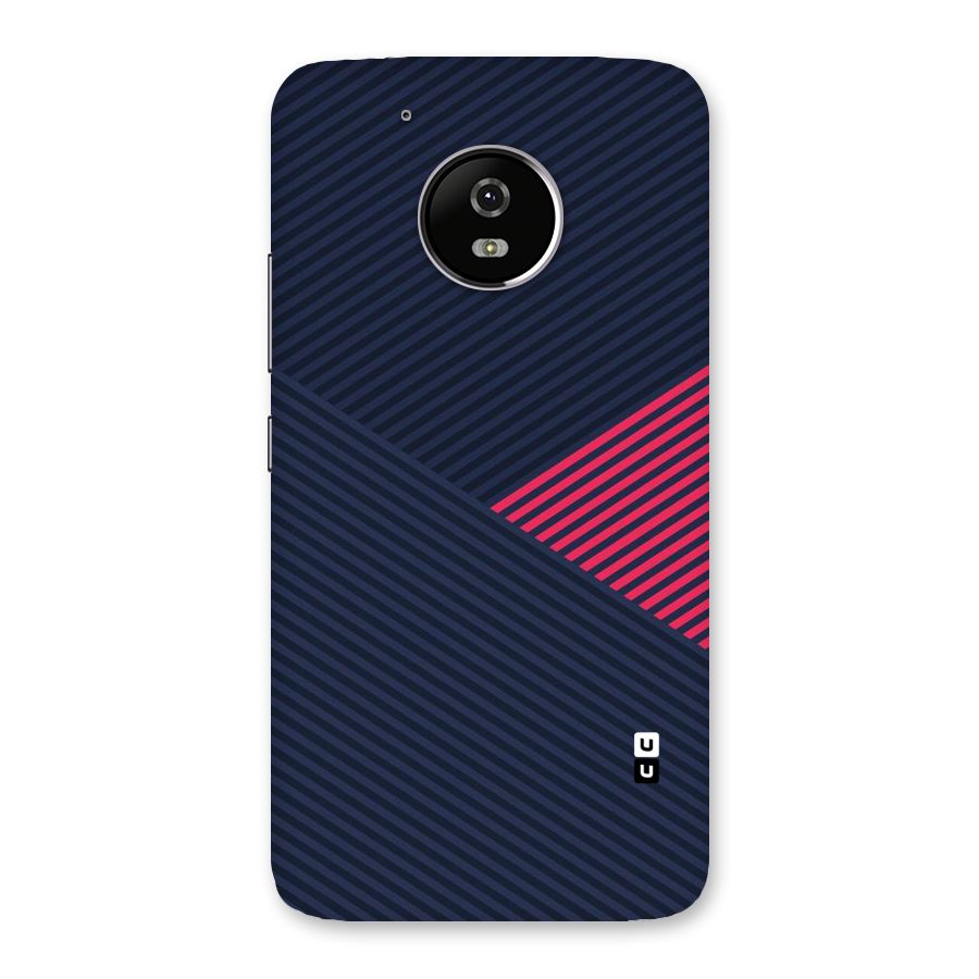 Criscros Stripes Back Case for Moto G5