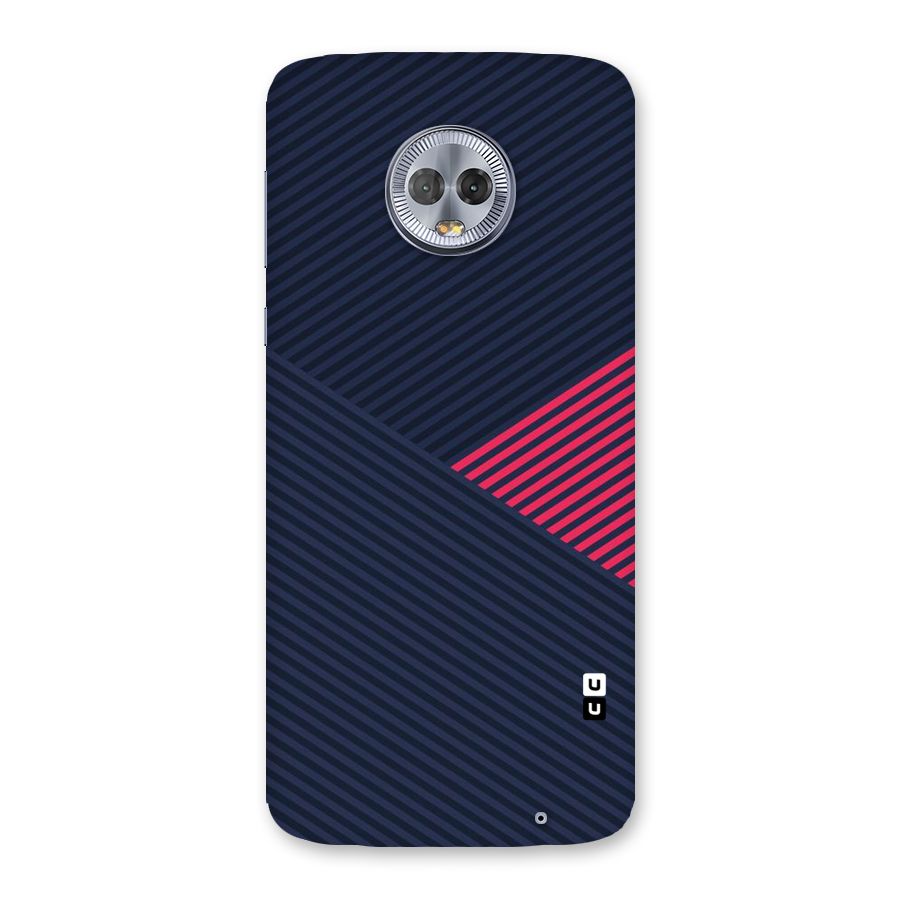 Criscros Stripes Back Case for Moto G6 Plus