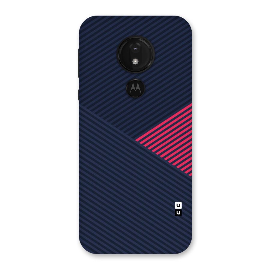 Criscros Stripes Back Case for Moto G7 Power