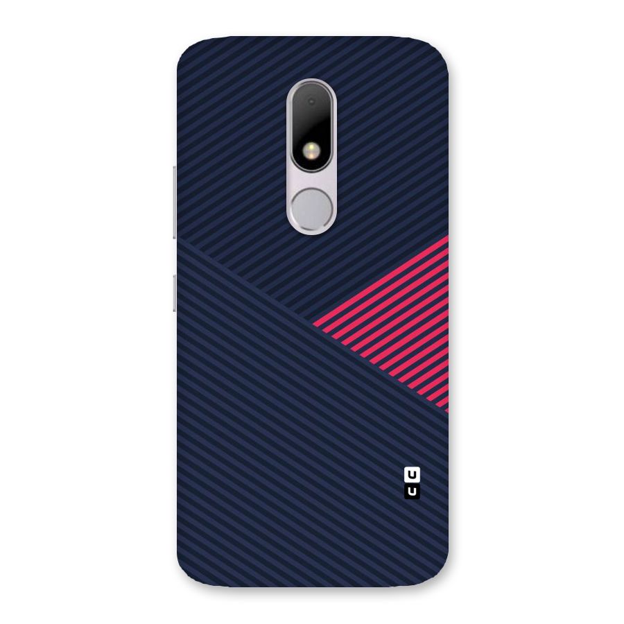 Criscros Stripes Back Case for Moto M