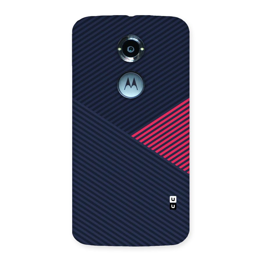 Criscros Stripes Back Case for Moto X 2nd Gen