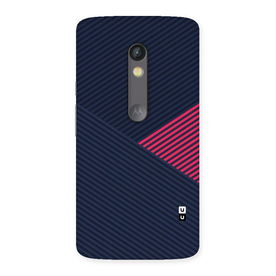 Criscros Stripes Back Case for Moto X Play