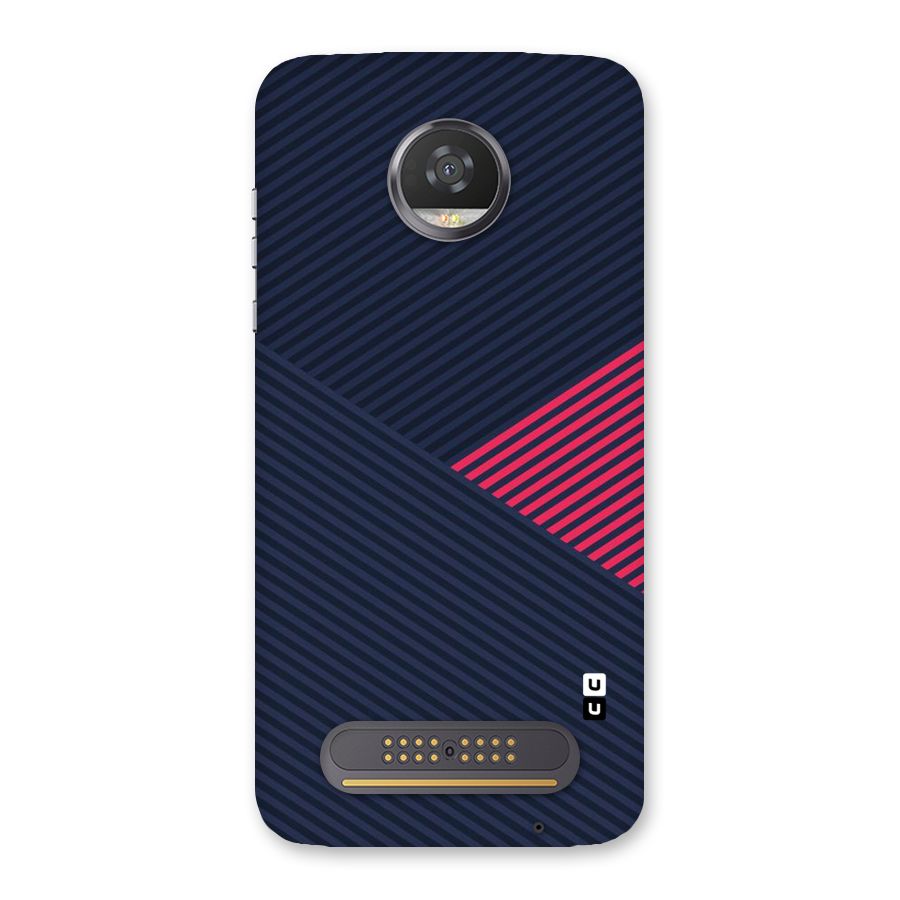 Criscros Stripes Back Case for Moto Z2 Play