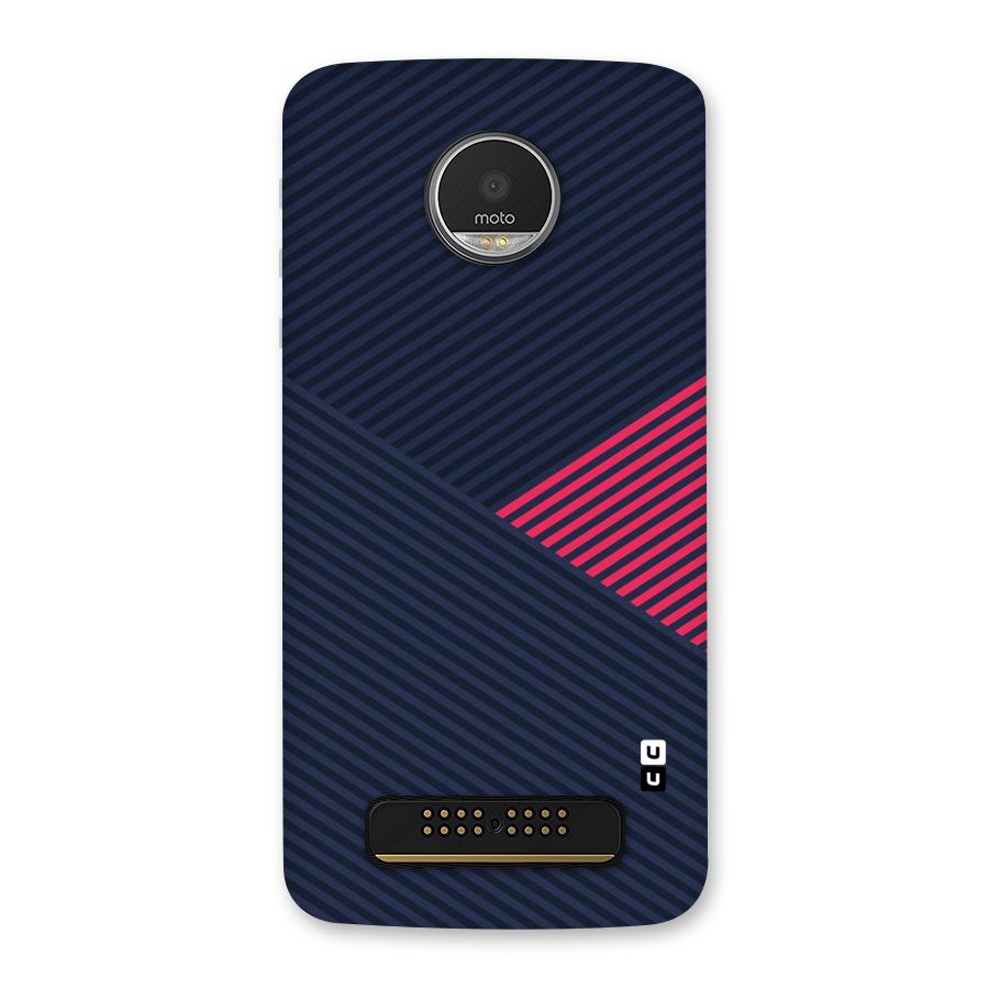 Criscros Stripes Back Case for Moto Z Play