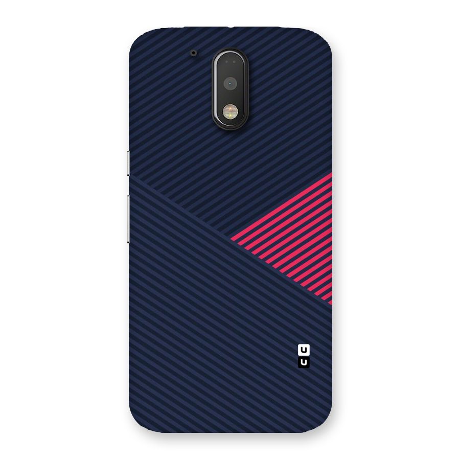 Criscros Stripes Back Case for Motorola Moto G4