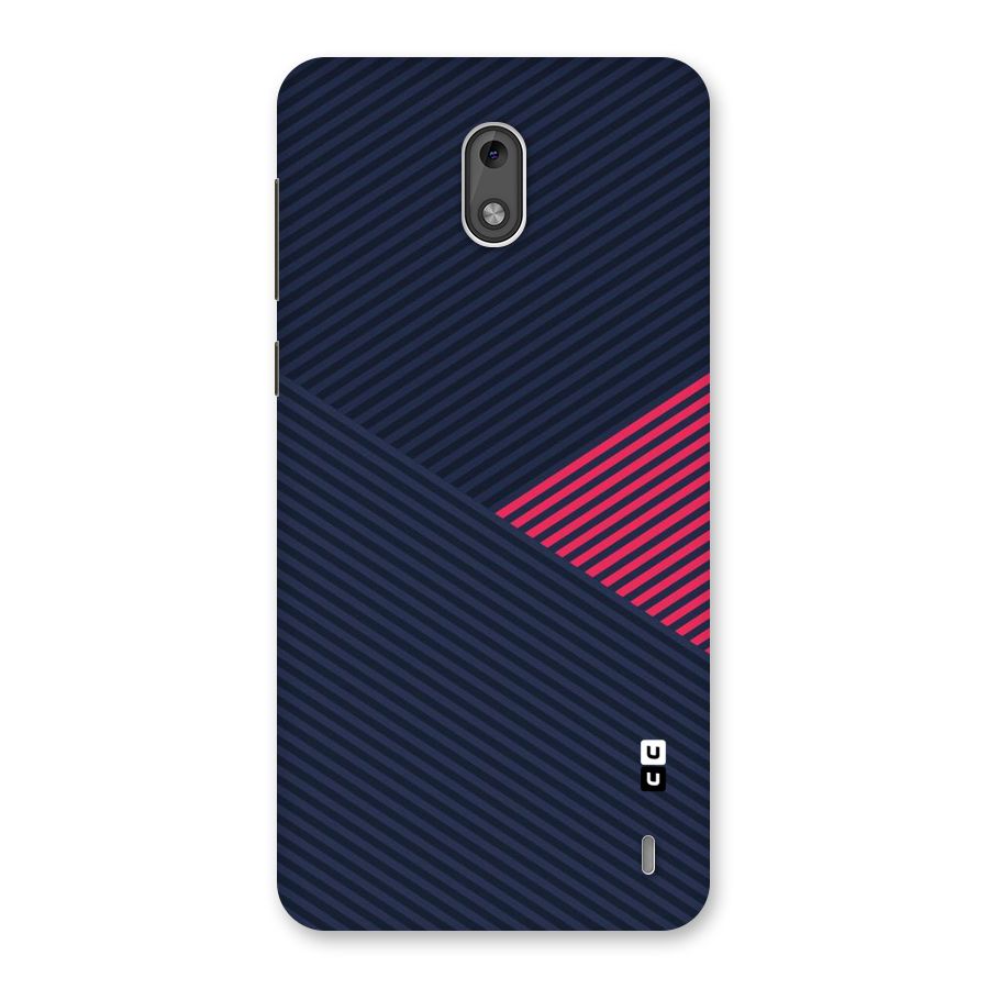 Criscros Stripes Back Case for Nokia 2