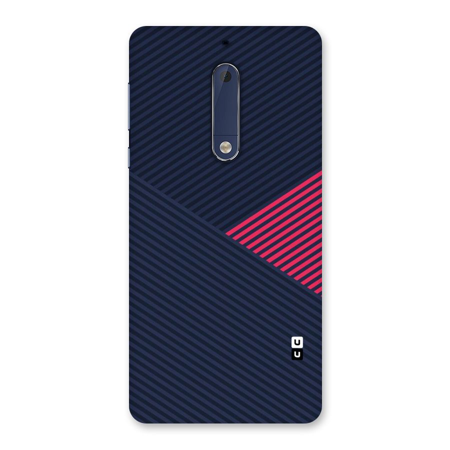 Criscros Stripes Back Case for Nokia 5