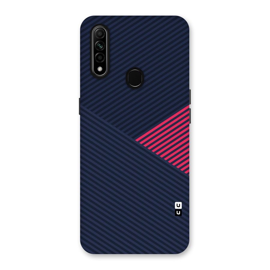 Criscros Stripes Back Case for Oppo A31