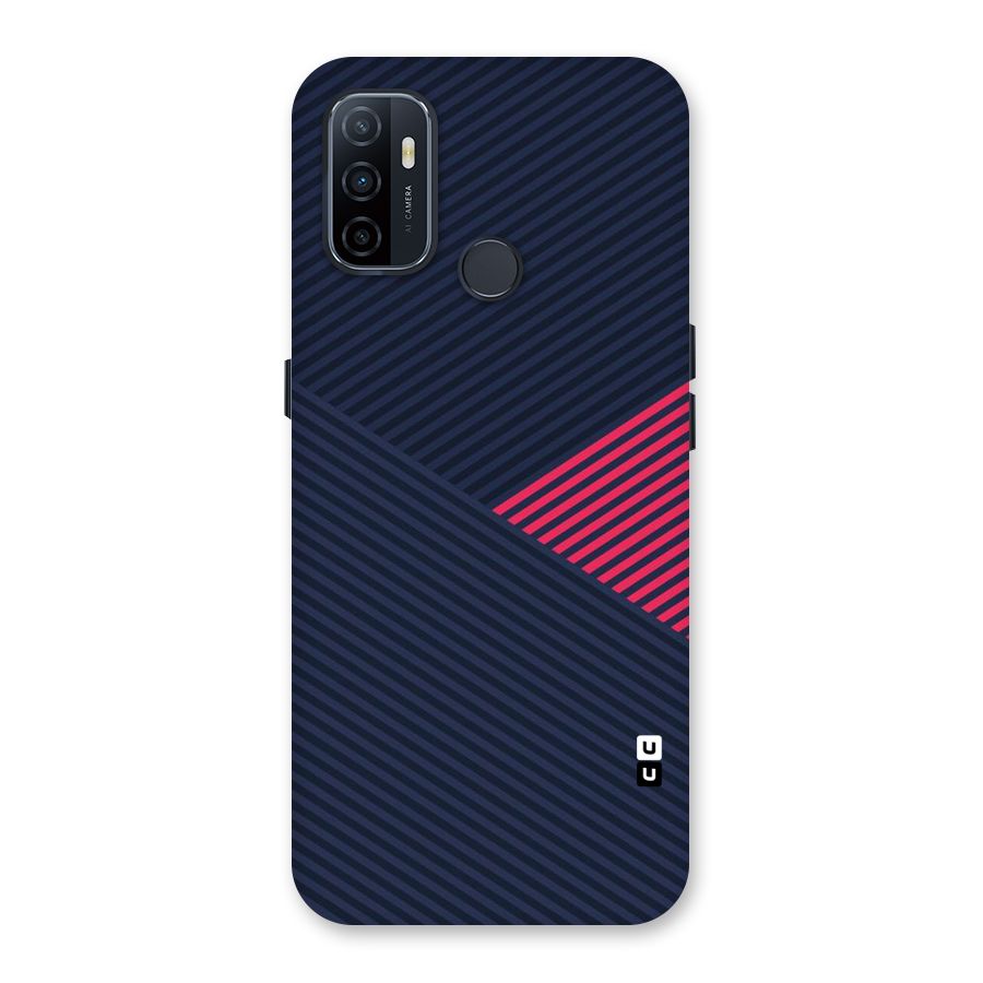 Criscros Stripes Back Case for Oppo A32