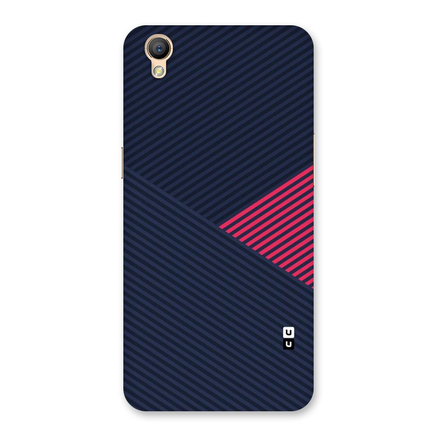 Criscros Stripes Back Case for Oppo A37
