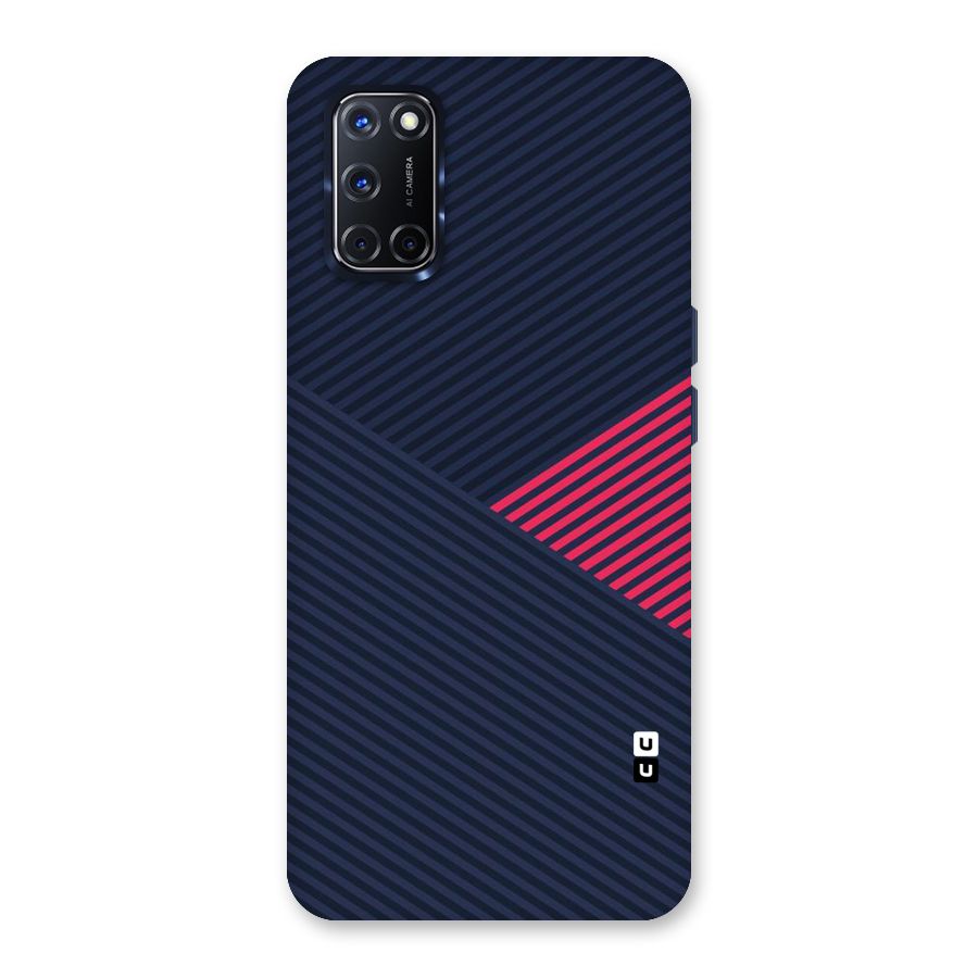 Criscros Stripes Back Case for Oppo A52