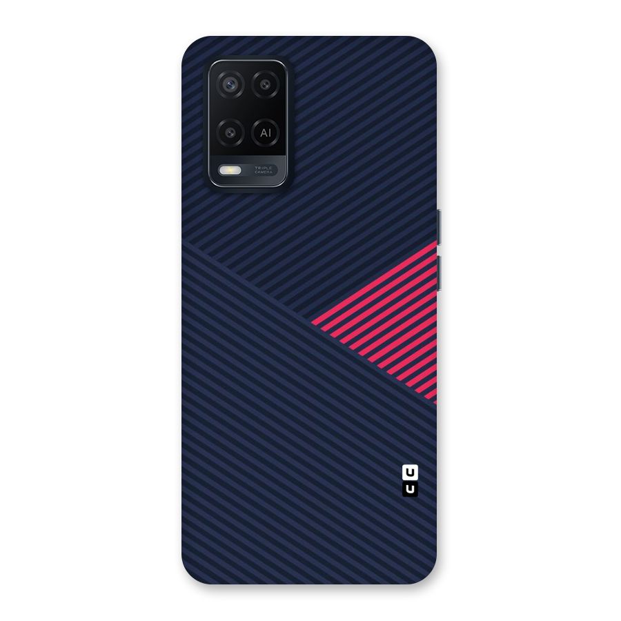 Criscros Stripes Back Case for Oppo A54