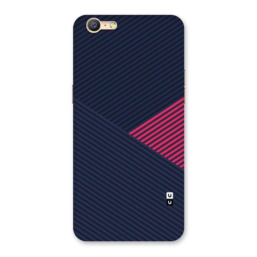 Criscros Stripes Back Case for Oppo A57