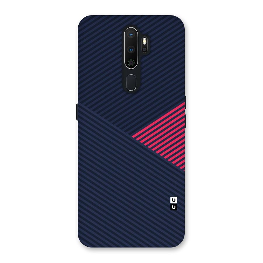 Criscros Stripes Back Case for Oppo A5 (2020)