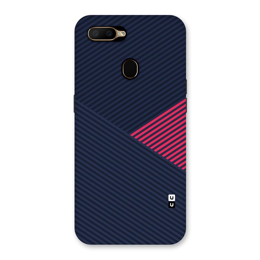 Criscros Stripes Back Case for Oppo A5s