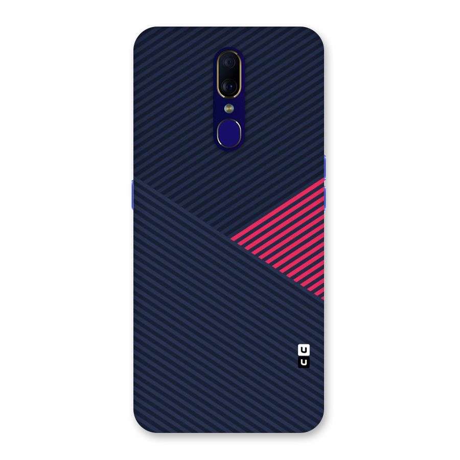 Criscros Stripes Back Case for Oppo A9