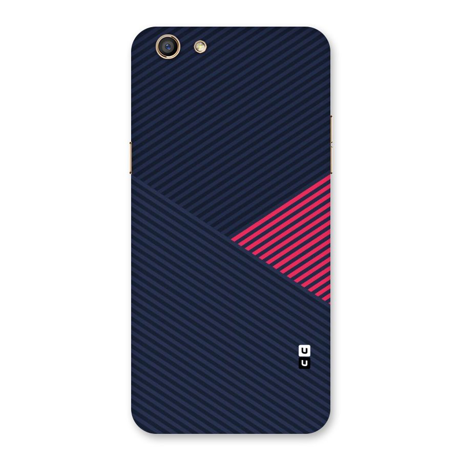 Criscros Stripes Back Case for Oppo F3