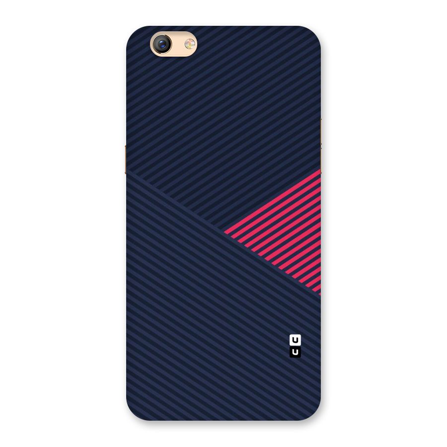 Criscros Stripes Back Case for Oppo F3 Plus
