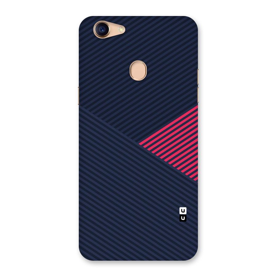 Criscros Stripes Back Case for Oppo F5