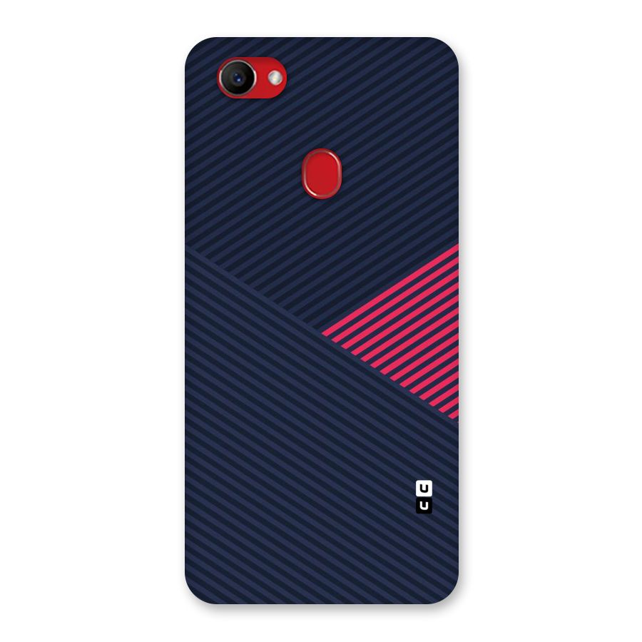 Criscros Stripes Back Case for Oppo F7