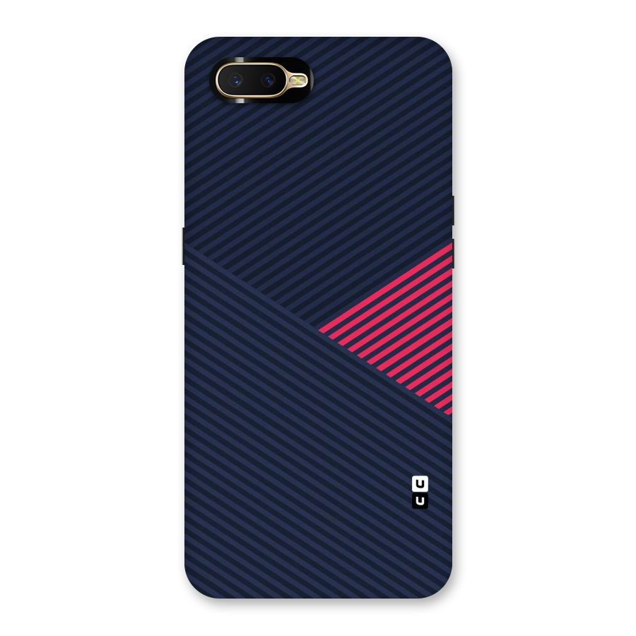 Criscros Stripes Back Case for Oppo K1