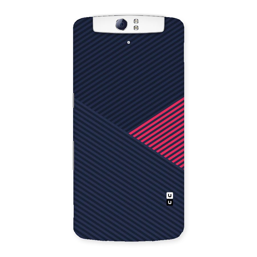 Criscros Stripes Back Case for Oppo N1