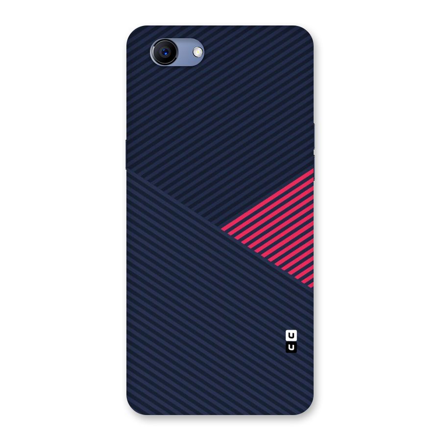 Criscros Stripes Back Case for Oppo Realme 1