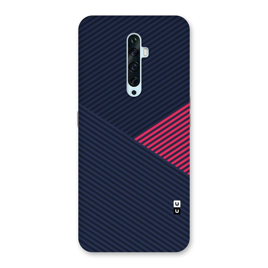Criscros Stripes Back Case for Oppo Reno2 Z