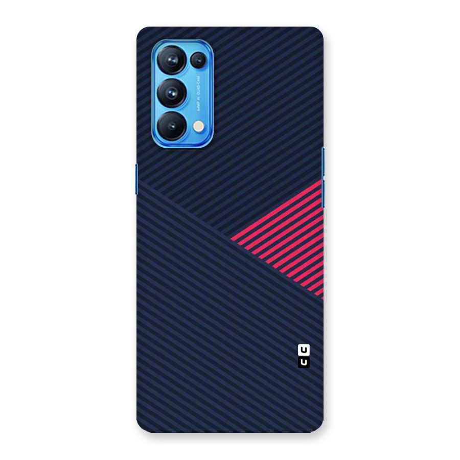 Criscros Stripes Back Case for Oppo Reno5 Pro 5G