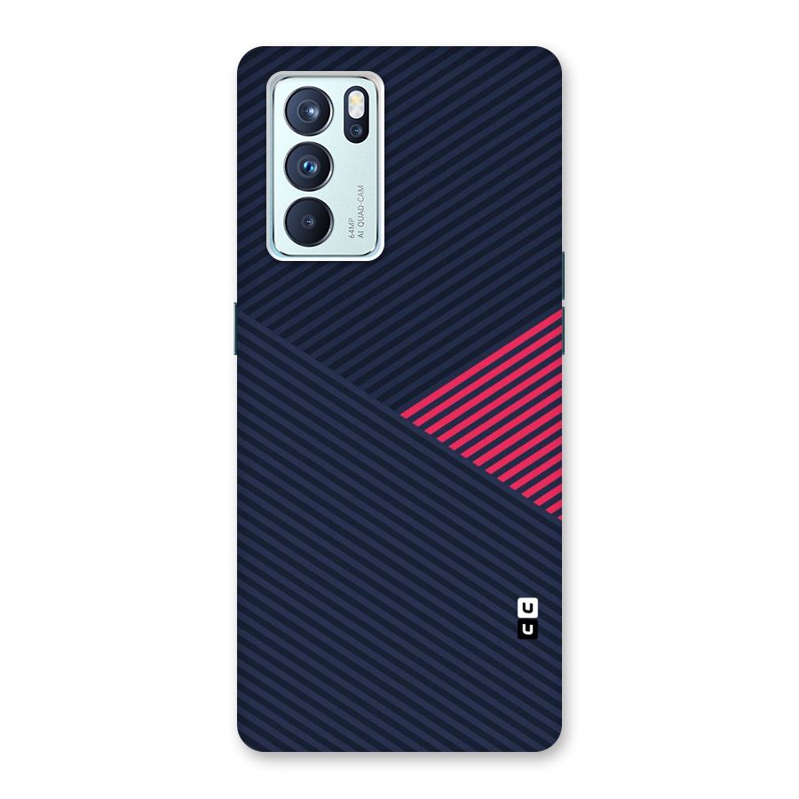 Criscros Stripes Back Case for Oppo Reno6 Pro 5G