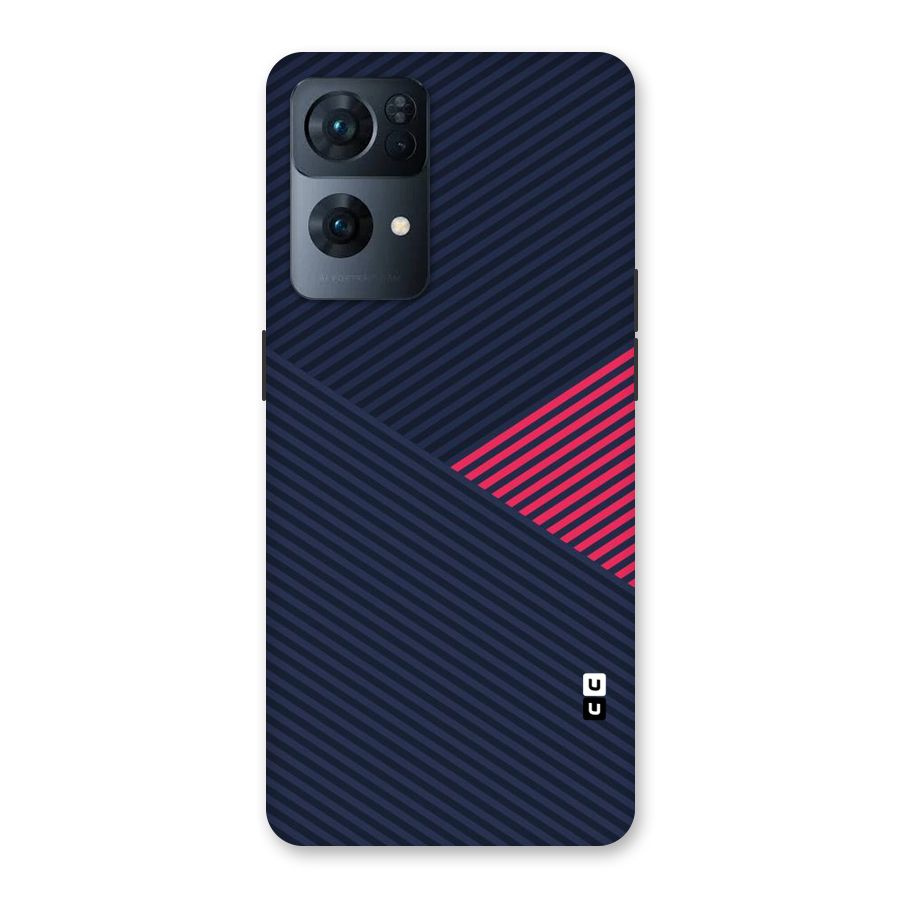 Criscros Stripes Back Case for Oppo Reno7 Pro 5G