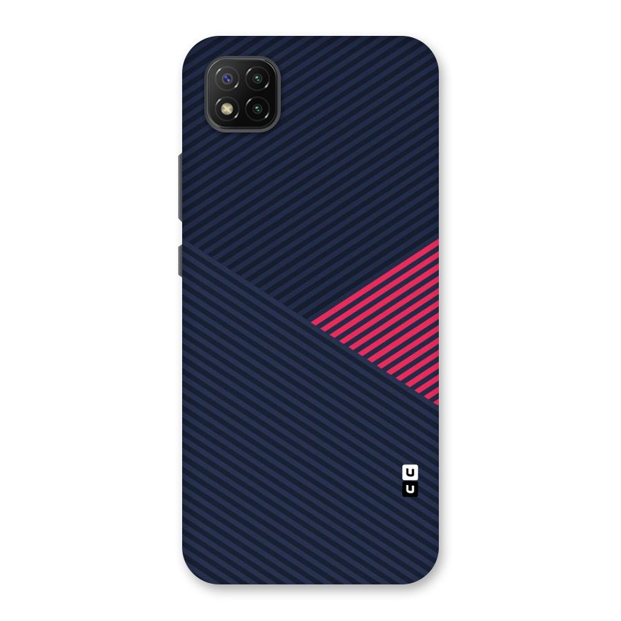 Criscros Stripes Back Case for Poco C3