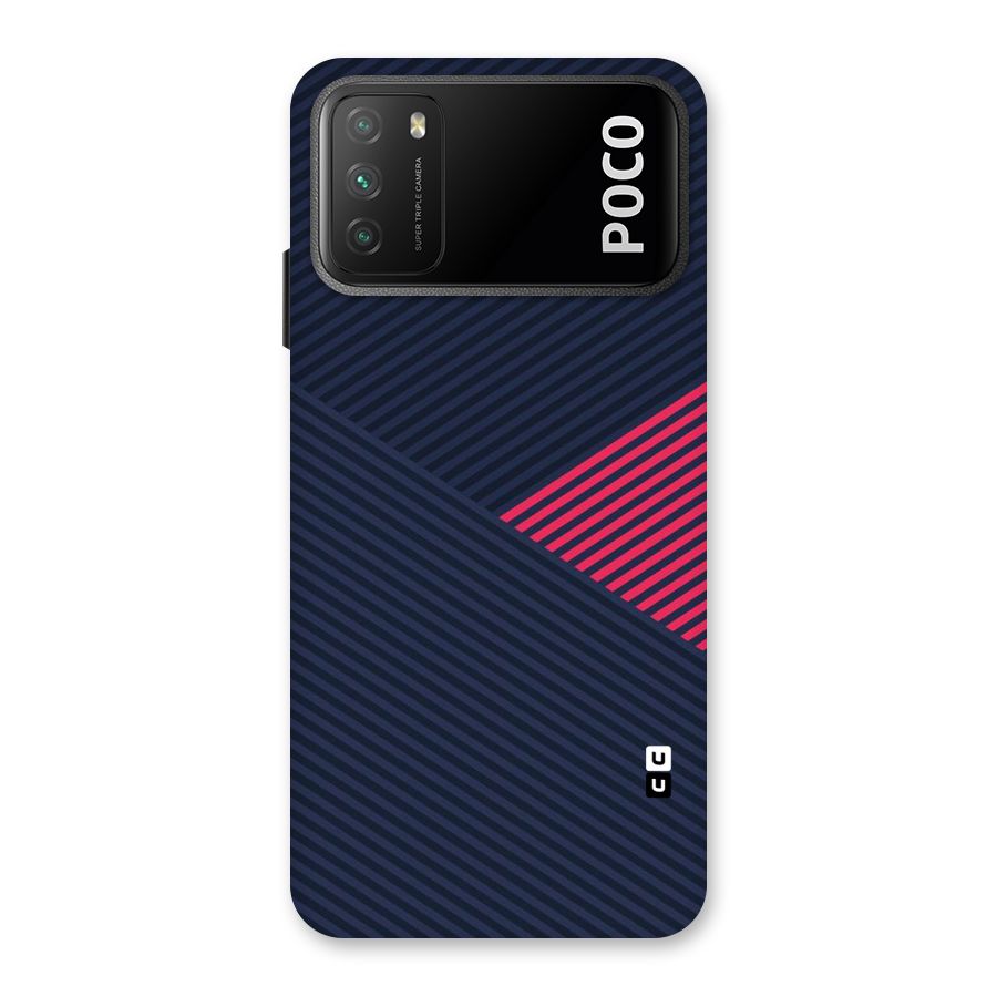 Criscros Stripes Back Case for Poco M3
