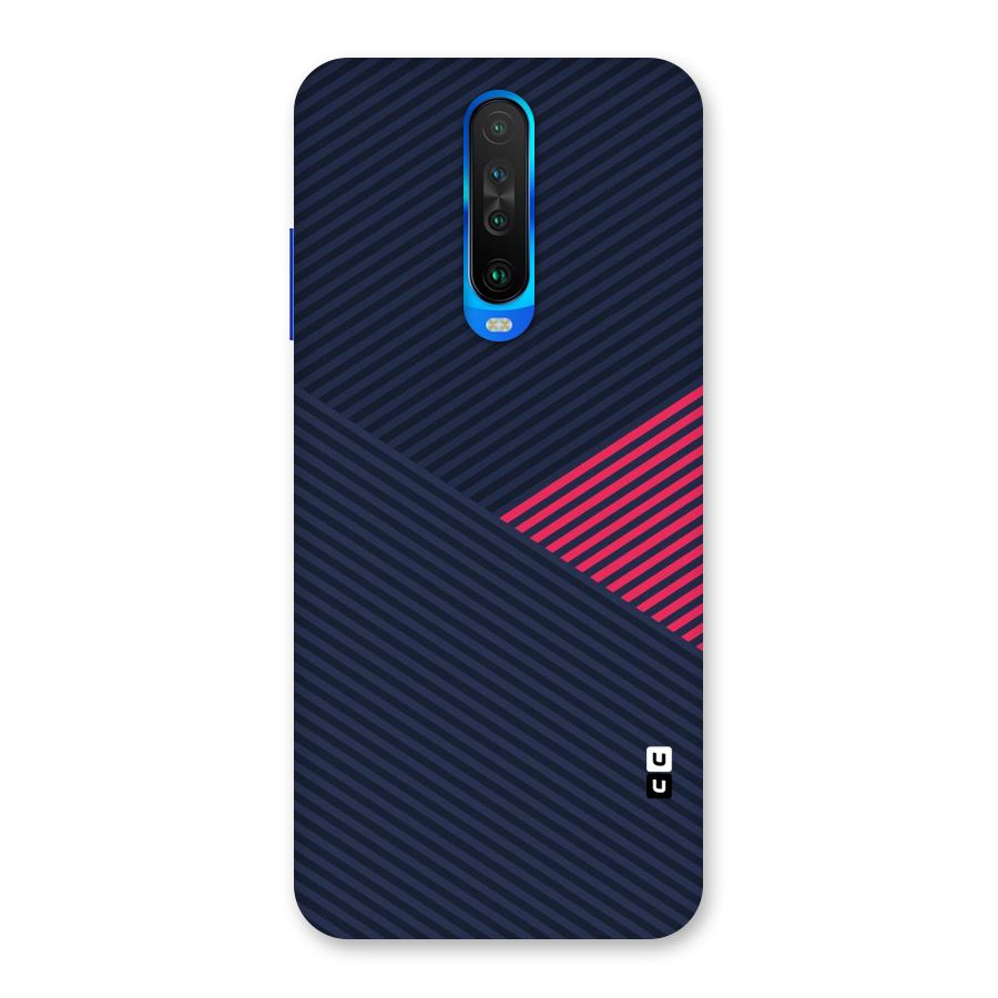 Criscros Stripes Back Case for Poco X2