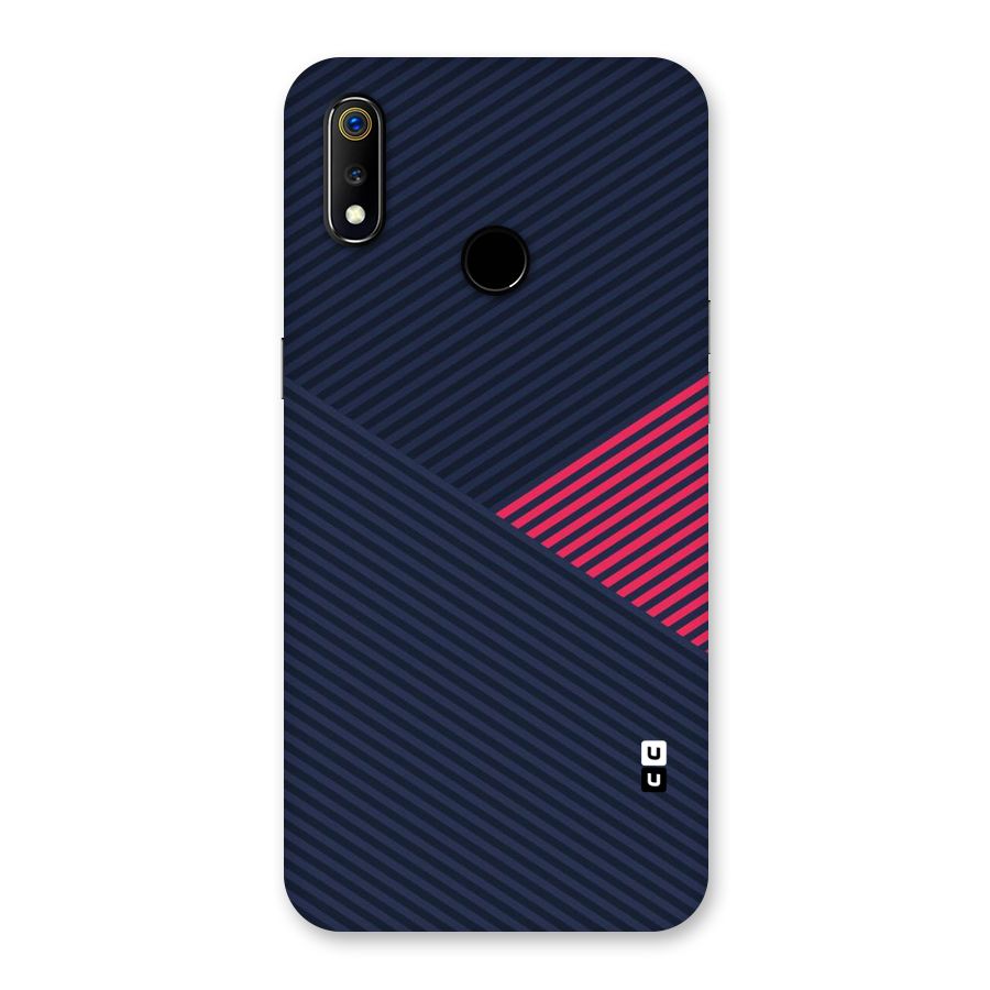 Criscros Stripes Back Case for Realme 3
