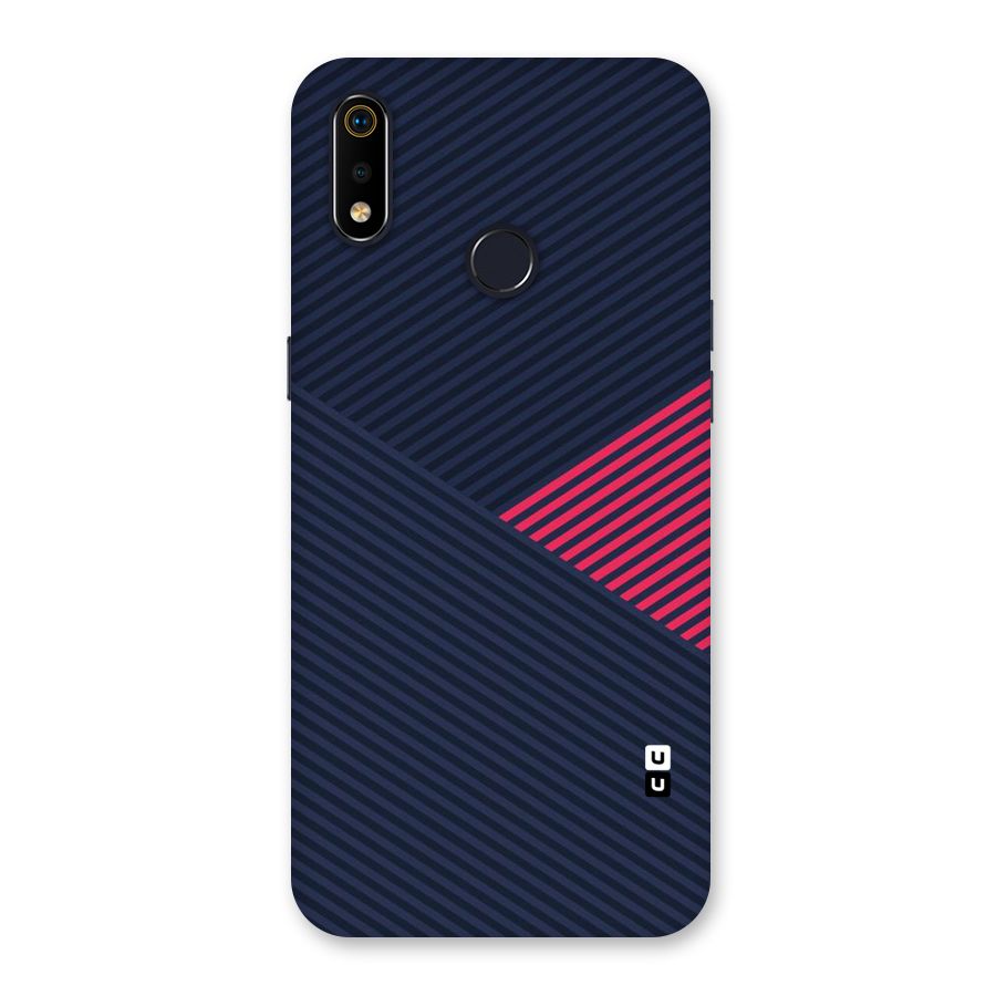 Criscros Stripes Back Case for Realme 3i