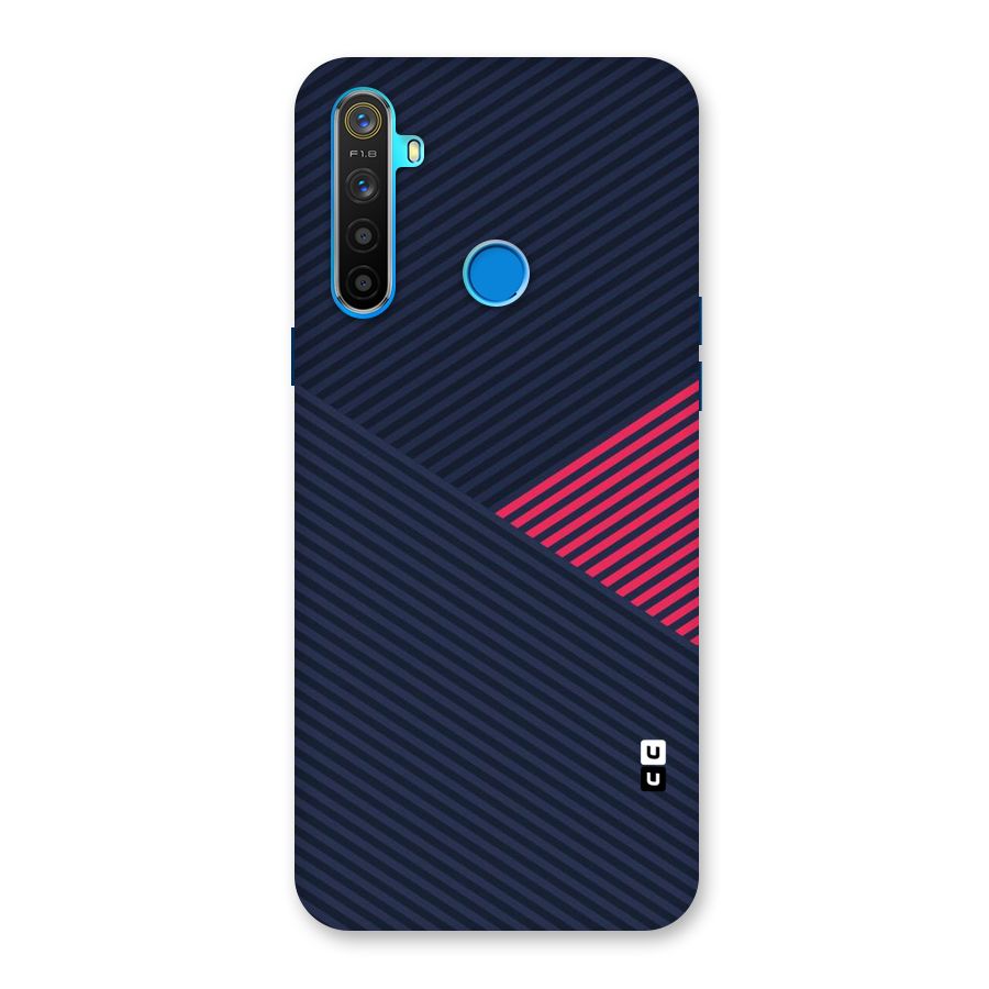 Criscros Stripes Back Case for Realme 5