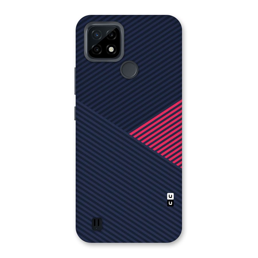 Criscros Stripes Back Case for Realme C21