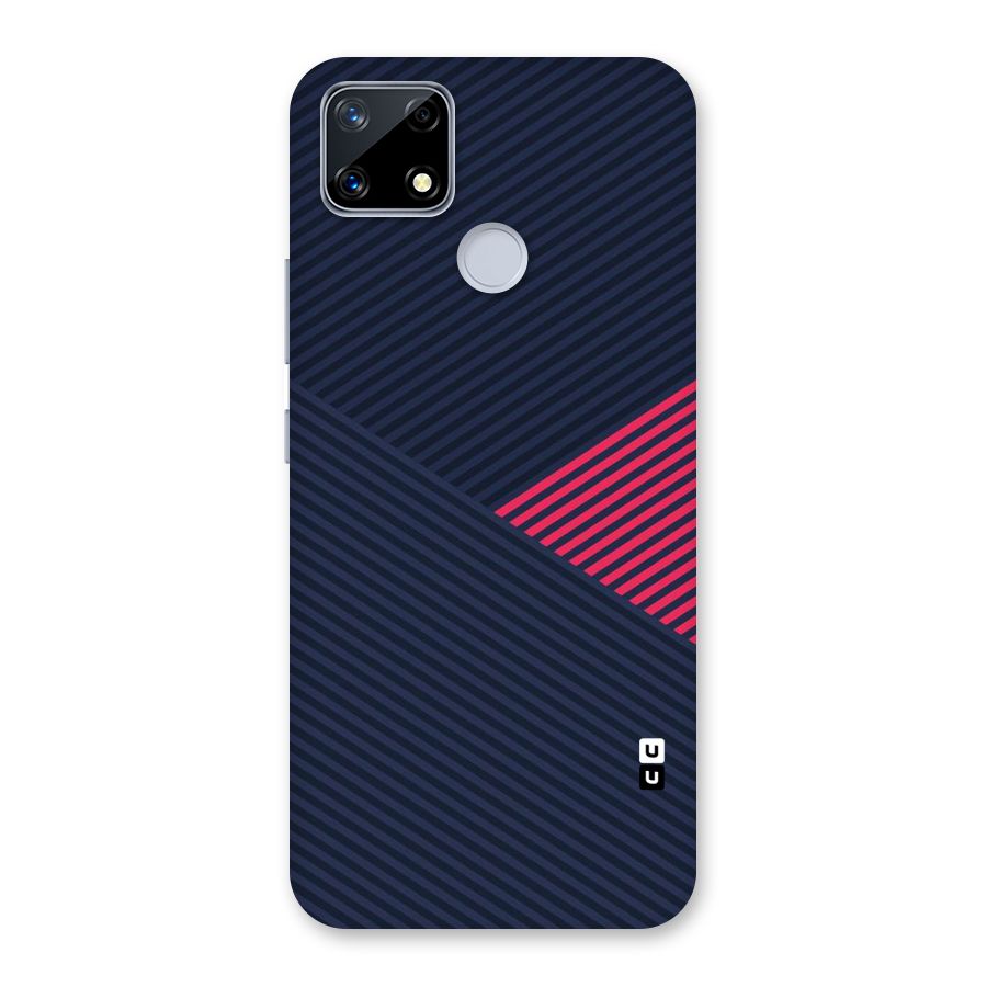 Criscros Stripes Back Case for Realme Narzo 20