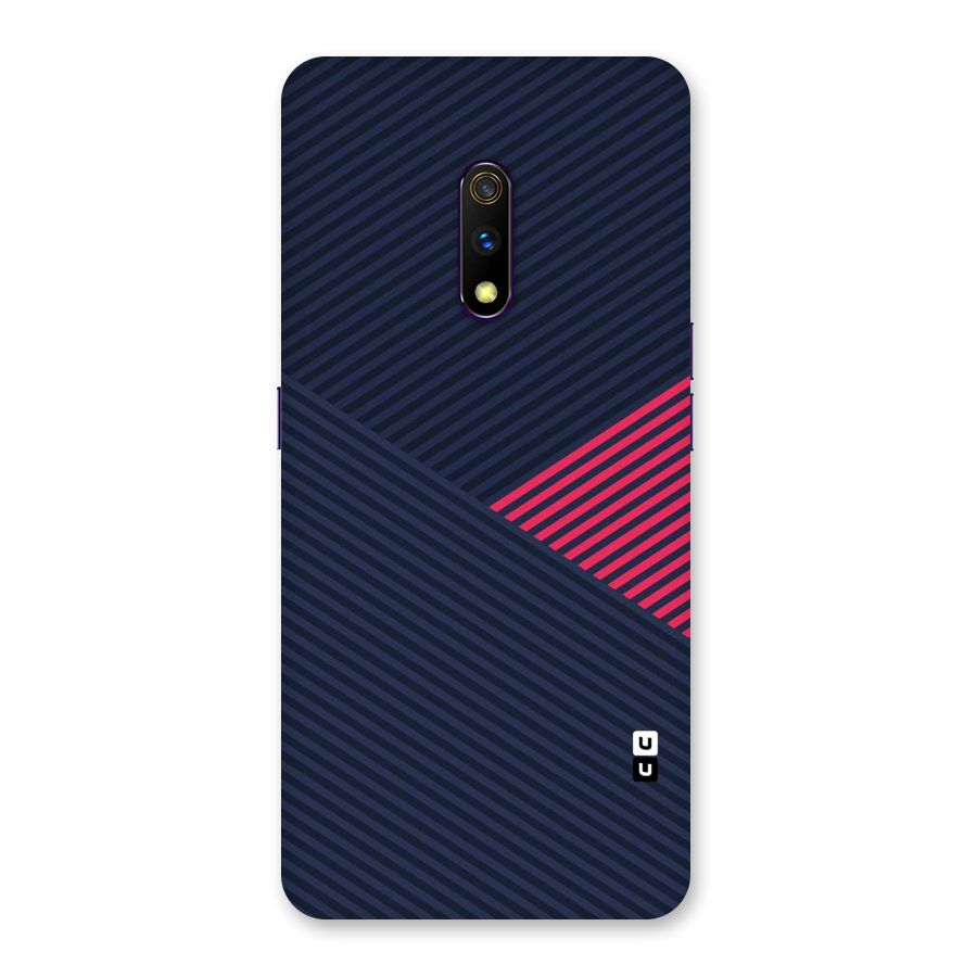 Criscros Stripes Back Case for Realme X
