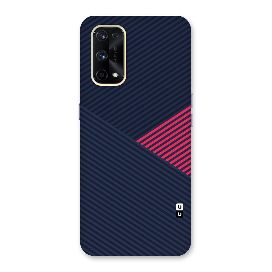 Criscros Stripes Glass Back Case for Realme X7 Pro