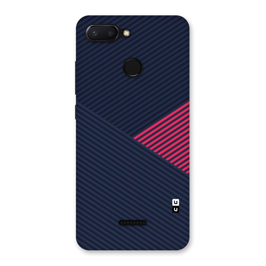 Criscros Stripes Back Case for Redmi 6