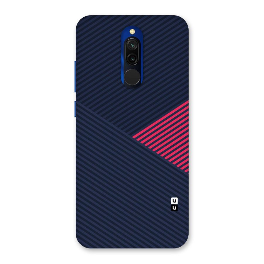 Criscros Stripes Back Case for Redmi 8