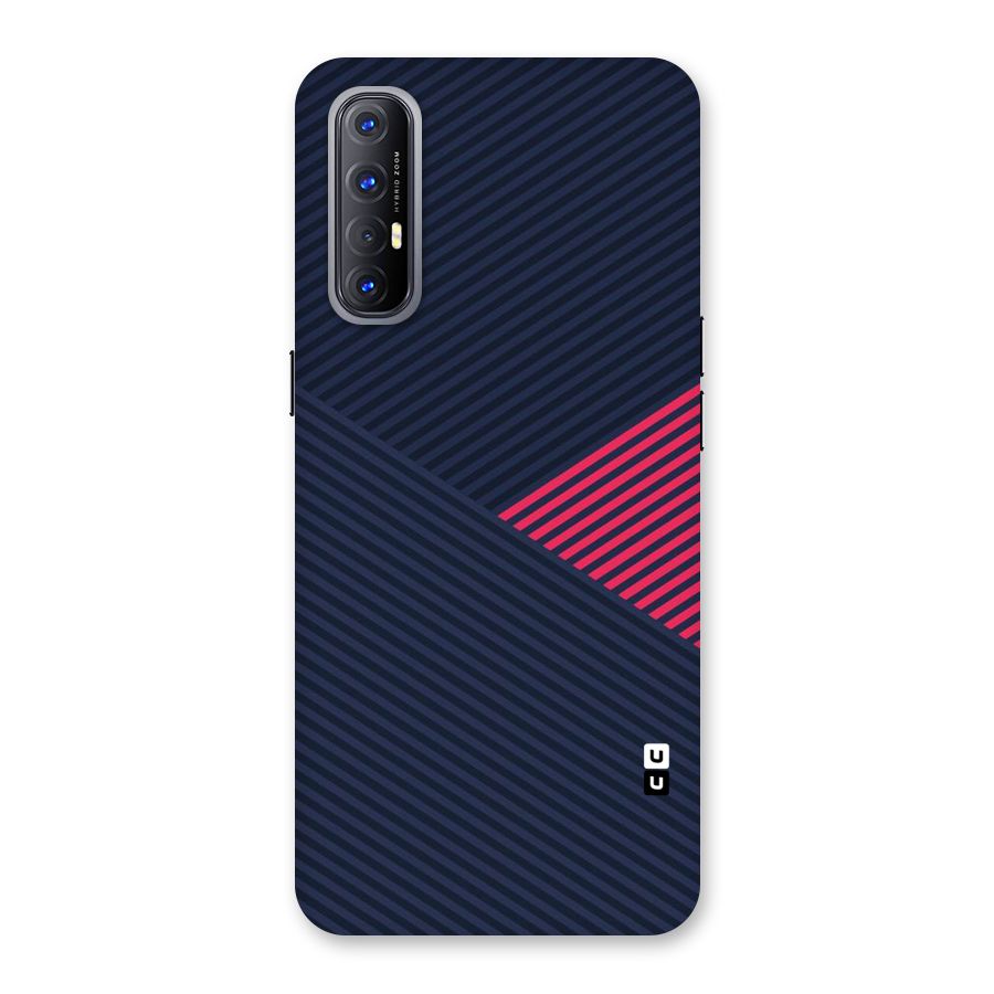 Criscros Stripes Back Case for Reno3 Pro