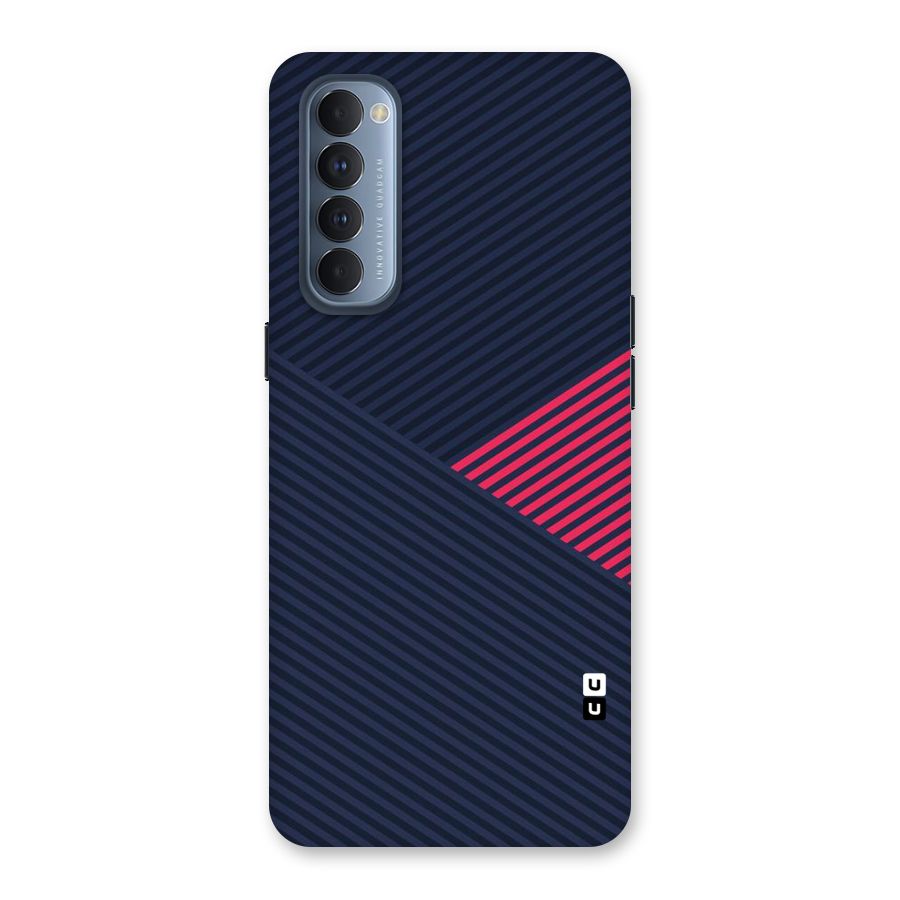 Criscros Stripes Back Case for Reno4 Pro
